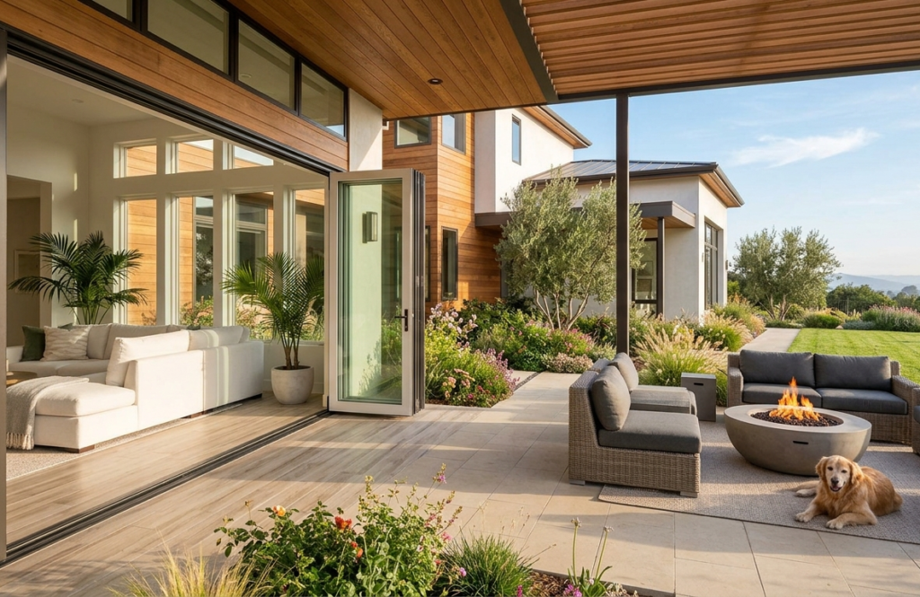 Establish an Indoor-Outdoor Flow for Patios