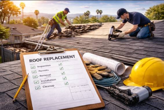 Understanding the Timeline of a Professional Roof Replacement in Van Nuys