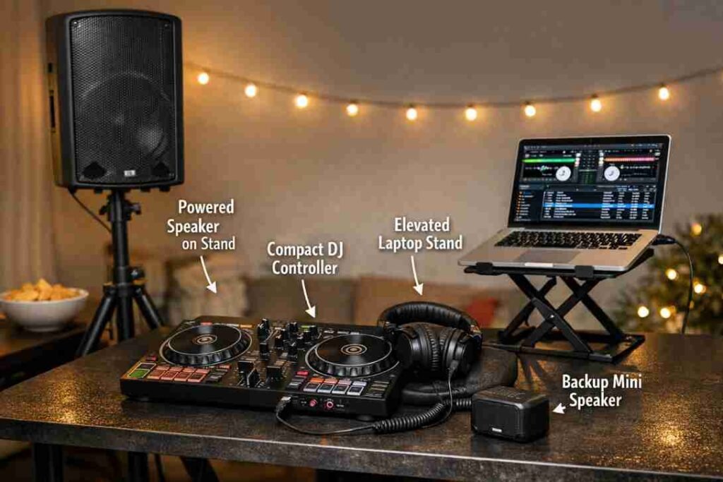 A Compact Two-Channel Controller Deck
