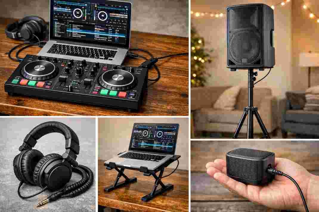 Simple DJ Equipment Beginners Need for Small Private Parties