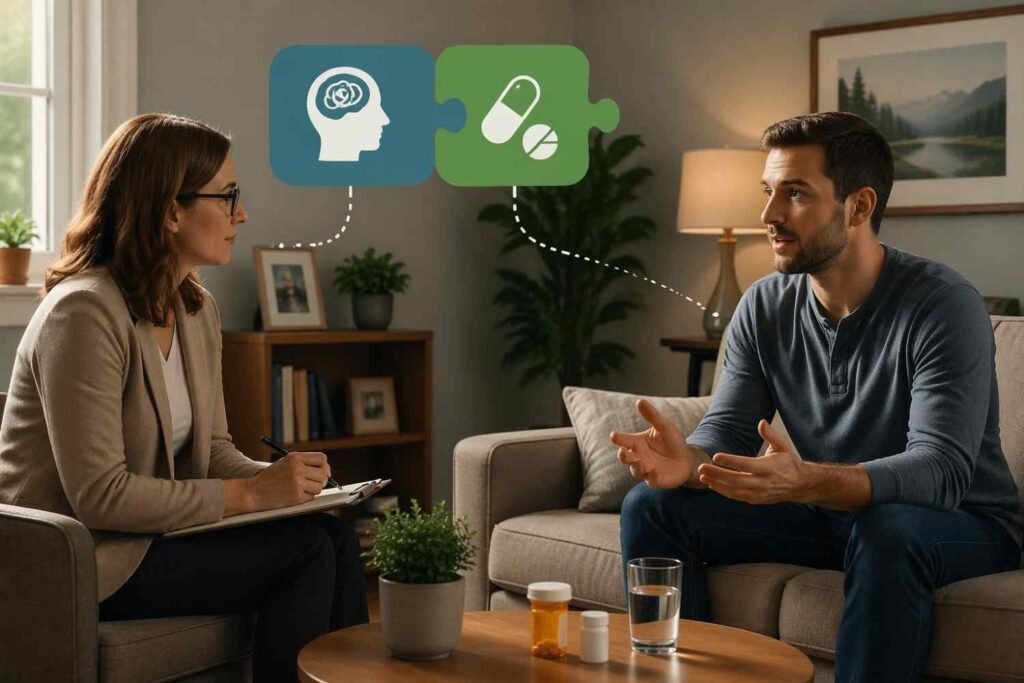 Why Therapy and Medication Often Work Well Together