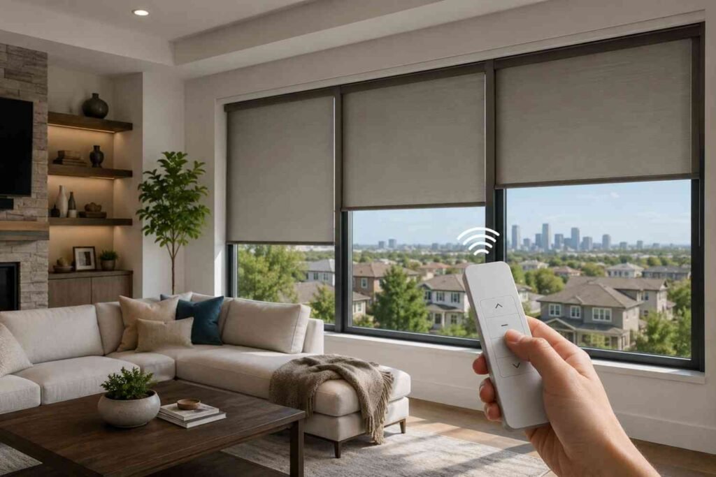 Add Motorized Window Treatments
