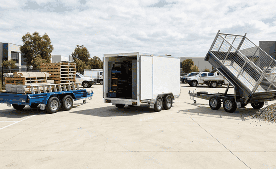 Types of Tradesman Trailers Available